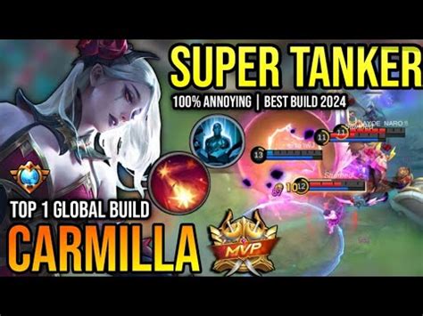 Carmilla Best Build Bulld Top Global Carmilla Gameplay