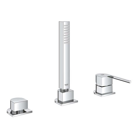 Grohe Plus Three Hole Single Lever Bath Combination Grohe