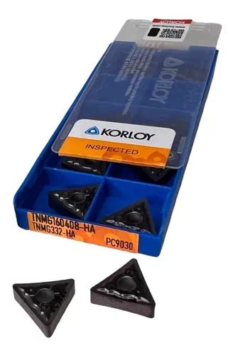 Inserto Tnmg 160408 Metal Duro Caja De 10 Para Torno Korloy