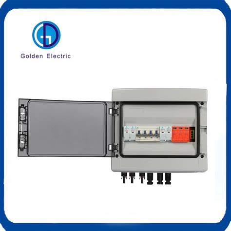 Pv Solar Combiner Box Dc500v 1000v Dc String Lightning Protection Cabinet Waterproof Dc Circuit