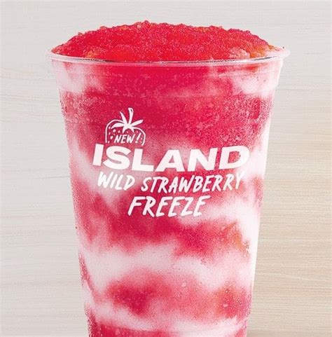 Taco Bell Island Strawberry Freeze Nutrition Facts