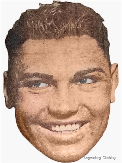 Jack Dempsey Old School Sticker Boxing Legend Colorized Sticker For