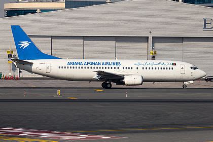 Ariana Afghan Airlines Fleet Details and History