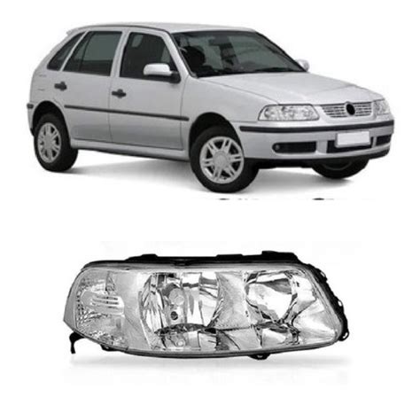 Optica Volkswagen Gol country saveiro 99 05 G3 Biparabola Envío gratis