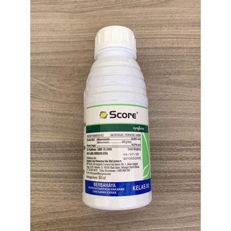 Score Ml Racun Kulat Fungicides Difenoconazole Shopee