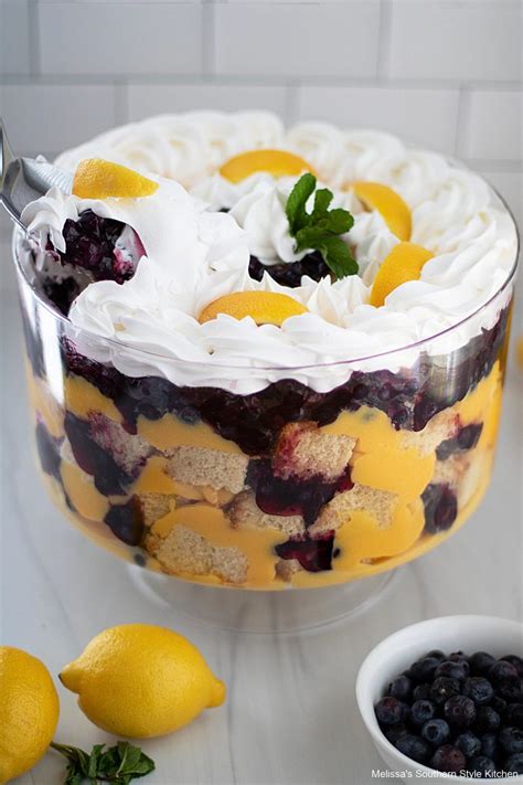 Blueberry Lemon Trifle