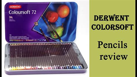 Derwent Coloursoft Pencils Review Youtube