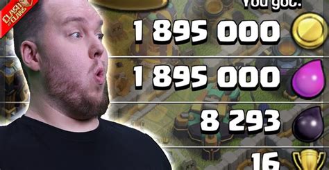 Most LOOT In Clash Of Clans By Clash Bashing Clash Champs