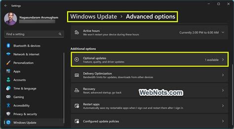 What Are Optional Updates And How To Install In Windows 11 Webnots