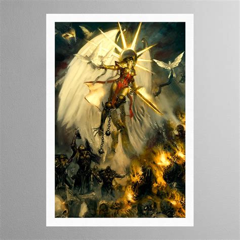 Saint Celestine Warhammer Art