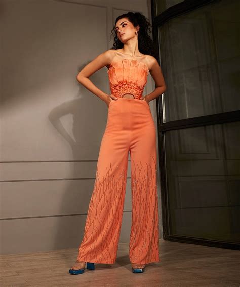 Accordion Pleat Jumpsuit Babita Malkani 4092695