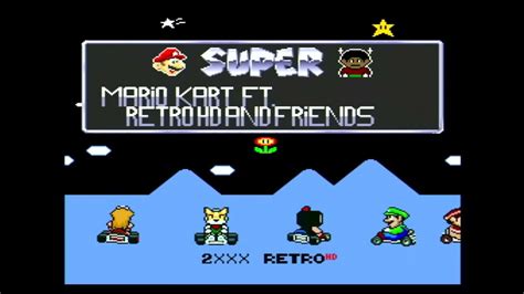 Super Mario Kart Featuring Retro Hd And Friends Snes Gameplay Reimu