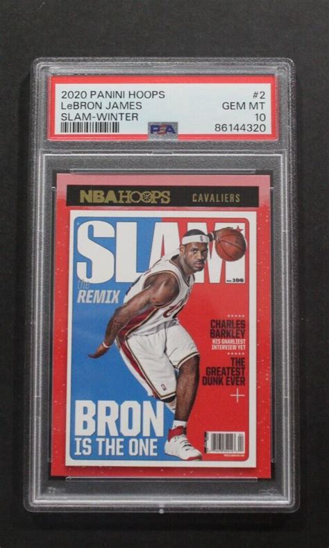 Lebron James Hoops Slam Winter Price Guide Sports Card Investor