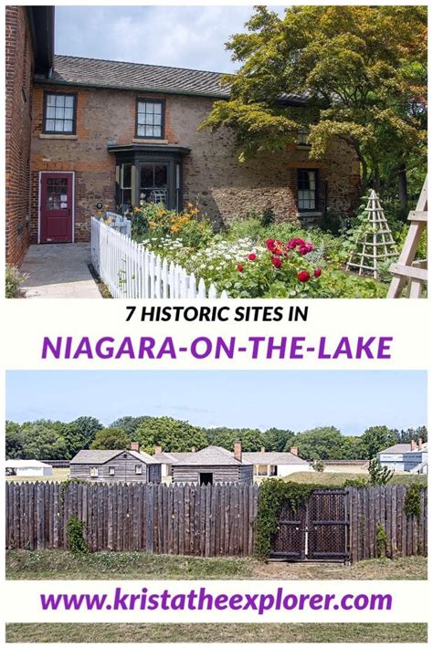 7 Historic Sites In Niagara On The Lake Krista The Explorer In 2023 Historical Sites