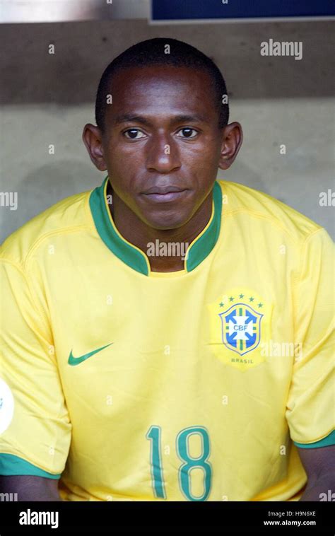 Edmilson Brazil And Barcelona World Cup Munich Germany 18 June 2006 Stock