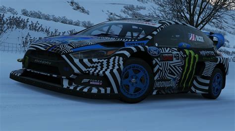 Forza Horizon Hoonigan Gymkhana Ford Focus Rs Rx Youtube