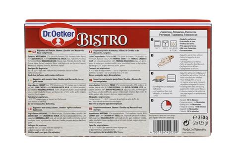 Dr Oetker Bistro Baguette Tomate Fromage Online Kaufen Bei MyTime De