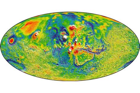 火星の重力マップ公開、驚きの新事実が明るみに ナショナル ジオグラフィック日本版サイト