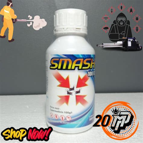 Chemical Obat Fogging Smash Insektisida Ec Ml Nyamuk Lazada