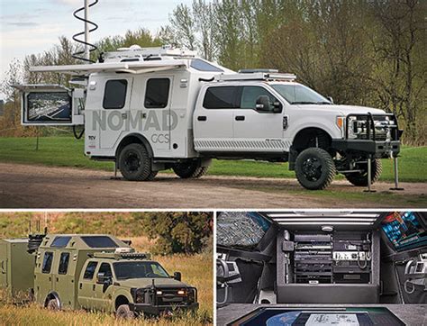 Tactical Command Vehicles Communication Vehicles Nomad Gcs