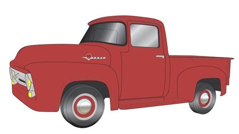 Old Ford Truck Drawing At Getdrawings Free Download