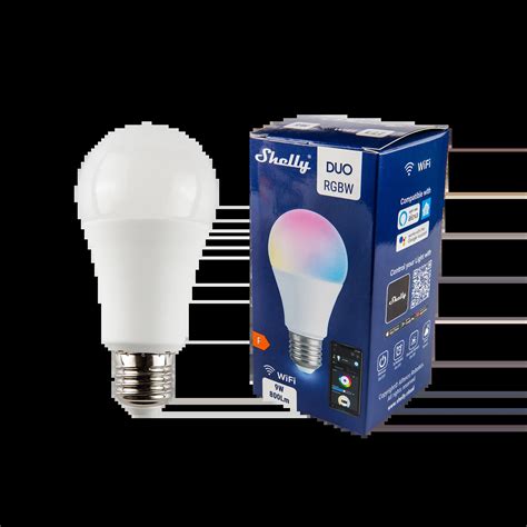 Bec LED RGB Inteligent Shelly Duo RGBW Smart Infra Shop