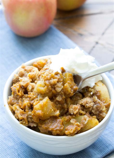 Slow Cooker Apple Crisp Kristine S Kitchen