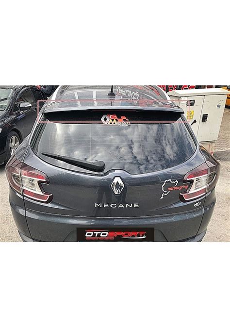 Renault Megane 3 Sw Spoyler Fiberglass Boyasız Fiyatları ve Özellikleri