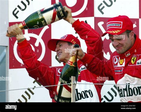 Michael Schumacher Ferrari Suzuka Banque De Photographies Et D