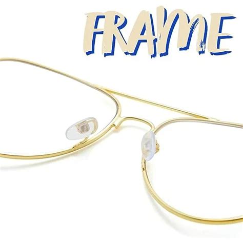 Halloween Men Costume 80s 90s Glasses Gold Frame Glasses - One Stop Shop for All Celebration