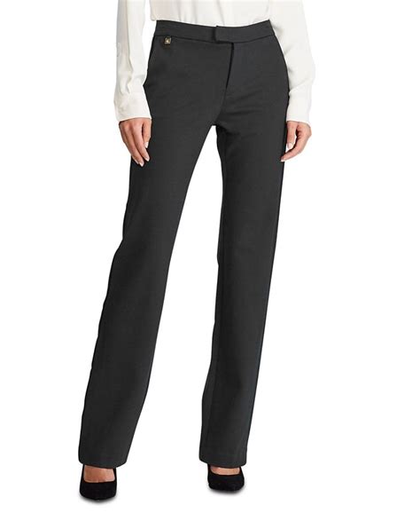 Lauren Ralph Lauren Stretch Ponte Pants Macys