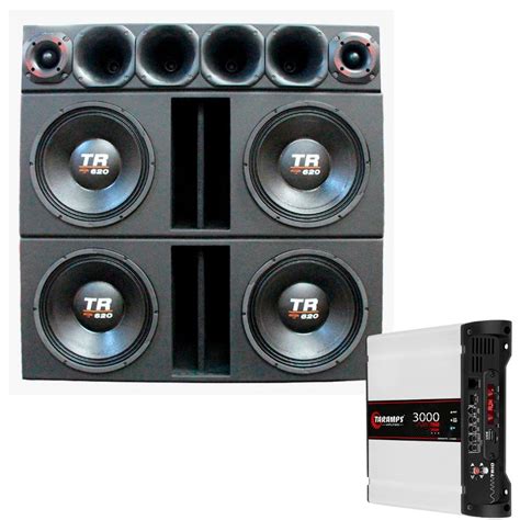 Caixa Woofer Triton Tr Polegadas Wrms M Dulo