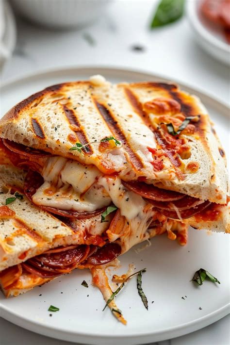 Pizza Panini Recipe Insanely Good