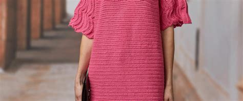 Patr N Gratis C Modo Jersey Rosa En Crochet Crochetisimo