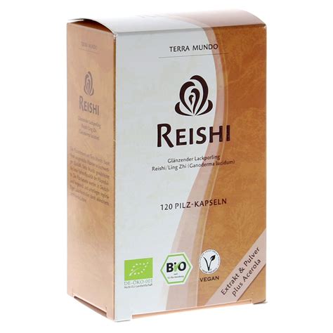 REISHI VITALPILZ Bio Terra Mundo Kapseln 120 Stück medpex