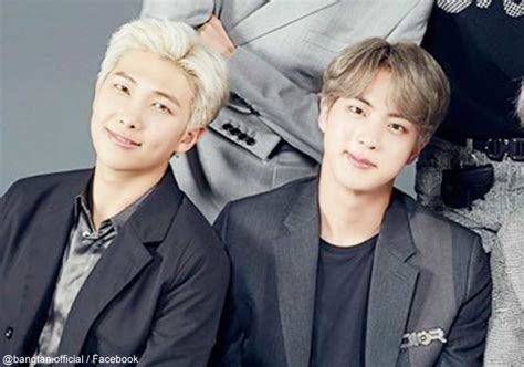 Btsのリーダーrm、最年長のジンを心から尊敬！ 2人の深い信頼関係＆友情に感動の声 Kpop Monster