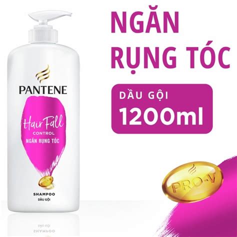 Dầu Gội Ngăn Rụng Tóc Pantene Hair Fall Control Shampoo 12l