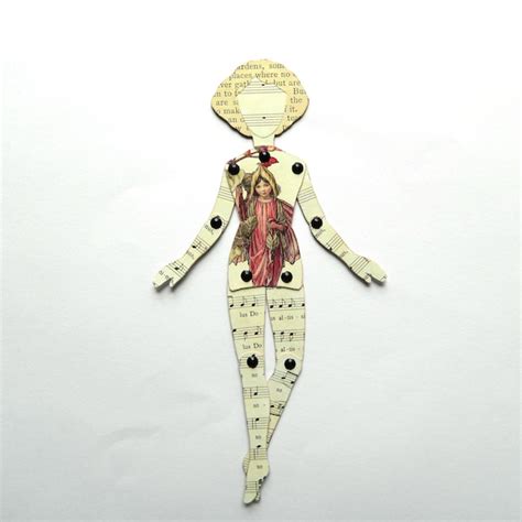 Jointed Paper Puppet Etsy