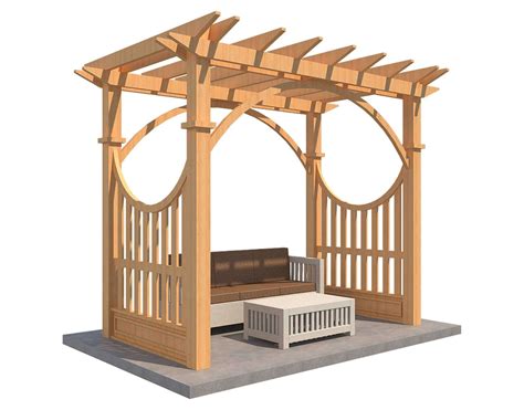 Pergolas Set 2 3d Model By Virtual3d