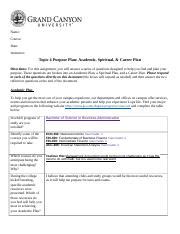 Unv T Purposeplan Trad Docx Name Course Date Instructor