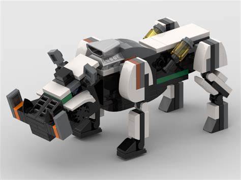 LEGO MOC Horizon Forbidden West Bristleback by builditmac | Rebrickable ...