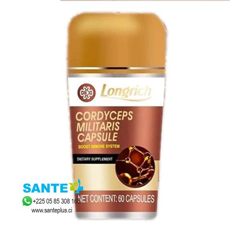 Cordyceps Militaris Capsules Santeplus Ci