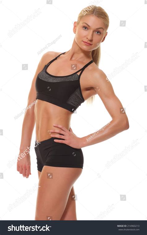 Sexy Athletic Blonde Girl库存照片 Shutterstock