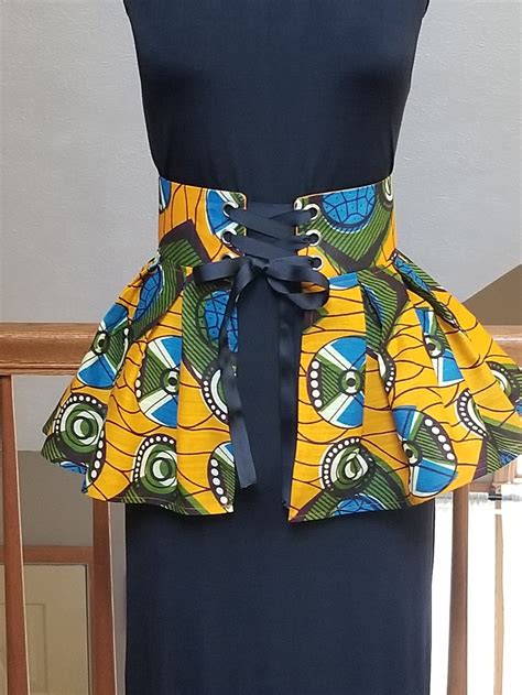 Peplum skirted Corset Belt - Etsy