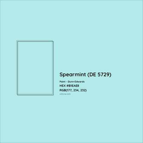 Dunn Edwards Spearmint DE 5729 Paint Color Codes Similar Paints And