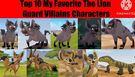 My Top 10 Favorite The Lion Guard Villains By Js12336 On Deviantart