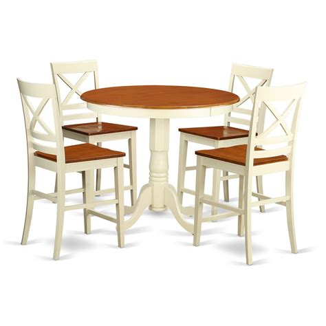 Jackson 5 Piece Counter Height Pub Table Set Wayfair