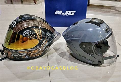 Njs Kairoz Open Face Helm Baru Dari Njs Baby Zx 1 Nih Kobayogas