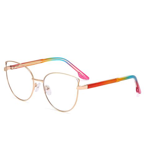 Kineks Cat Eye Rainbow Glasses