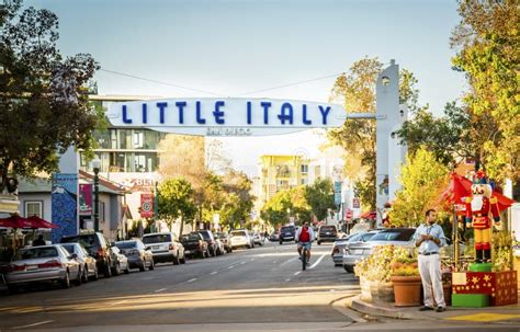 Little Italy San Diego California Editorial Image Image Of Diego